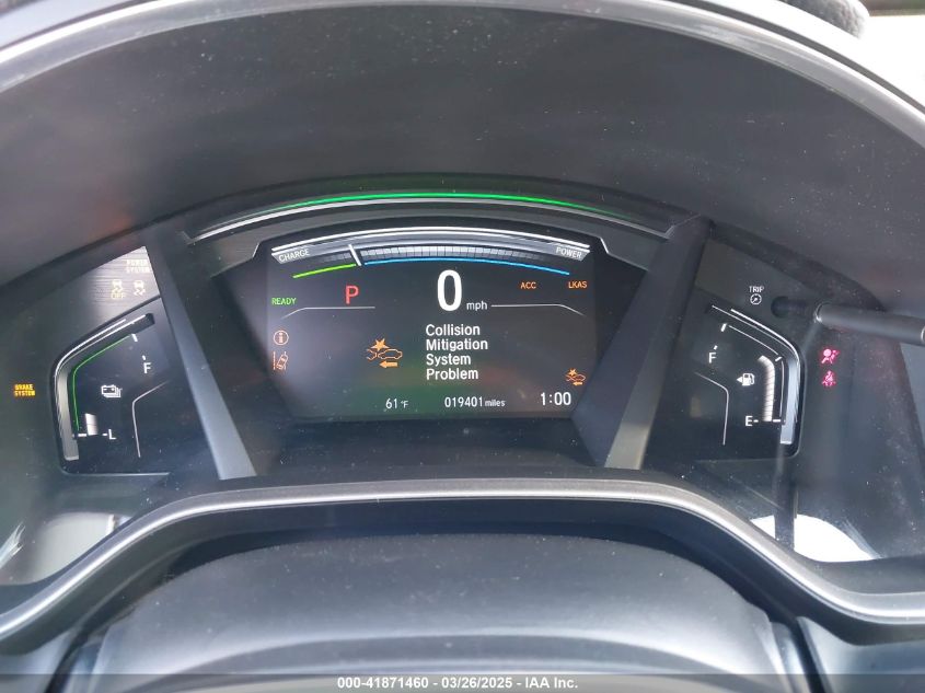 2021 Honda Cr-V Hybrid Touring VIN: 7FART6H90ME020796 Lot: 41871460