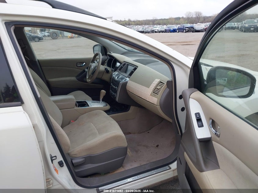 2009 NISSAN MURANO VIN: JN8AZ18W59W101798