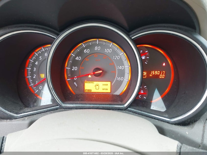 2009 NISSAN MURANO VIN: JN8AZ18W59W101798
