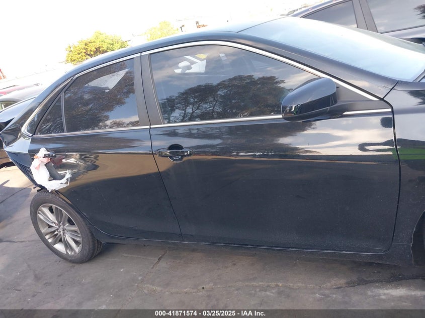 2017 TOYOTA CAMRY VIN: 4T1BF1FK8HU407344