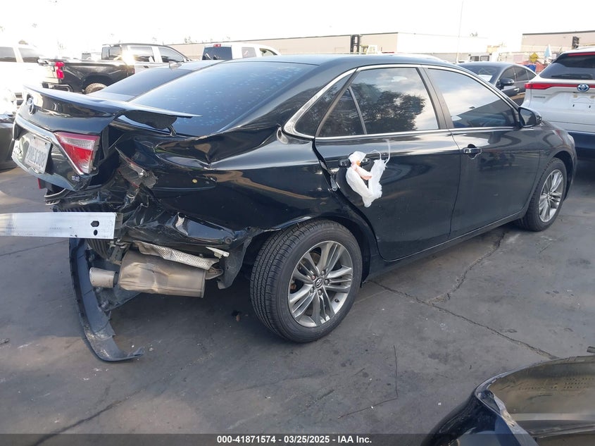 2017 TOYOTA CAMRY VIN: 4T1BF1FK8HU407344