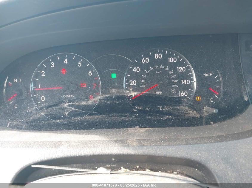 2008 TOYOTA AVALON VIN: 4T1BK36B48U310827
