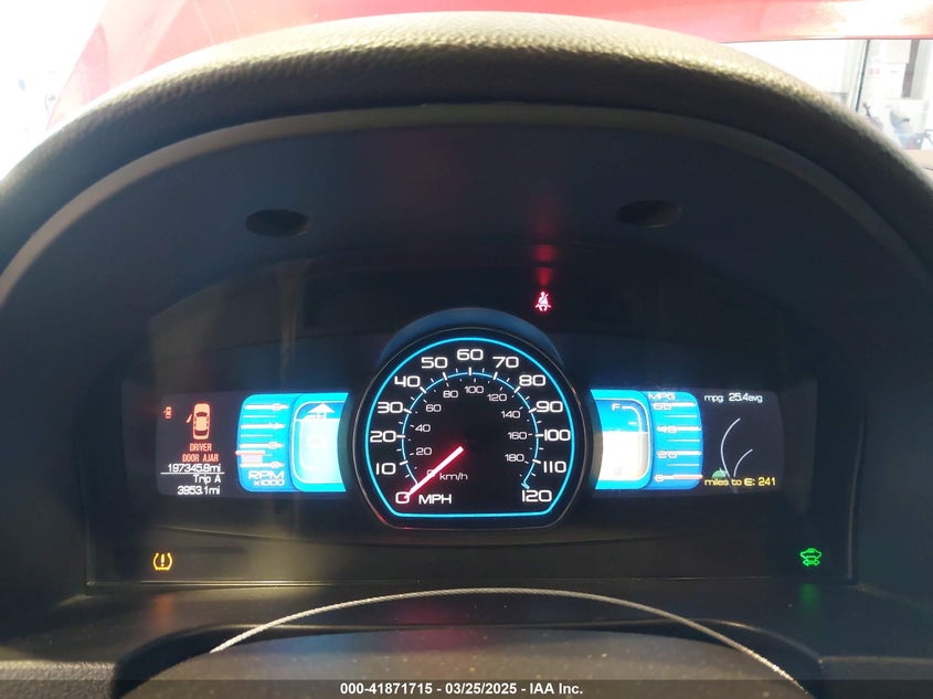 2011 FORD FUSION HYBRID VIN: 3FADP0L33BR155315
