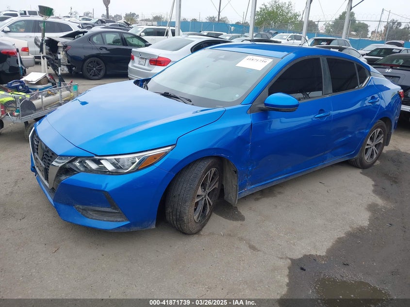 2020 NISSAN SENTRA VIN: 3N1AB8CV8LY215207