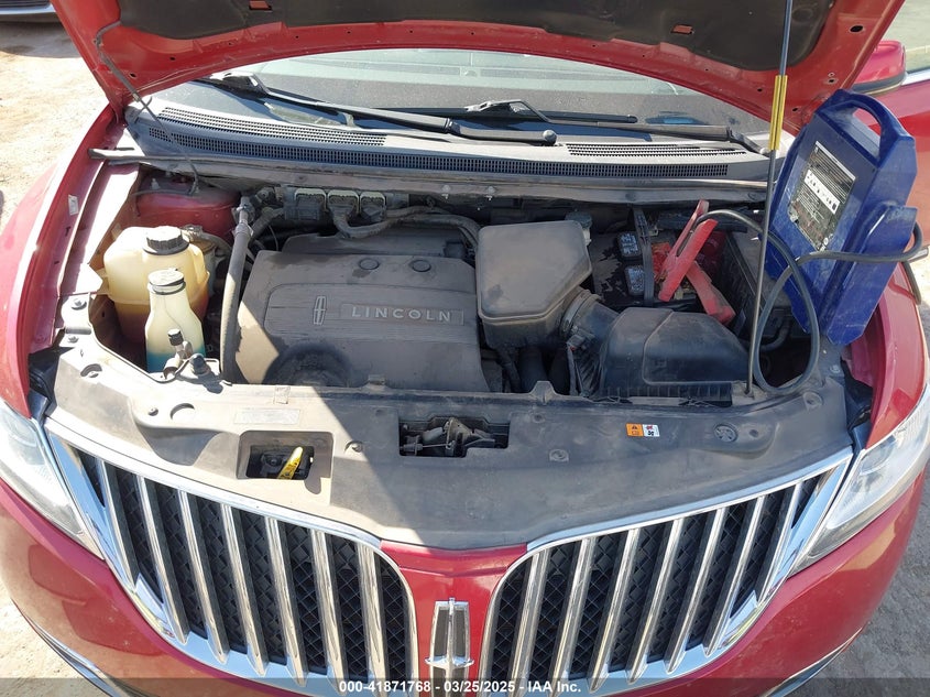 2012 LINCOLN MKX VIN: 2LMDJ6JK3CBL06887