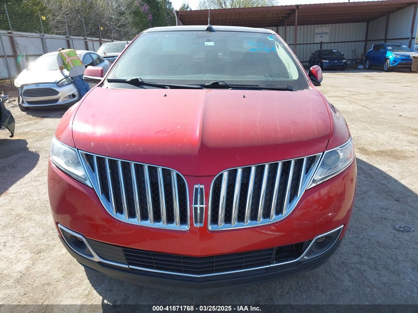2012 LINCOLN MKX VIN: 2LMDJ6JK3CBL06887