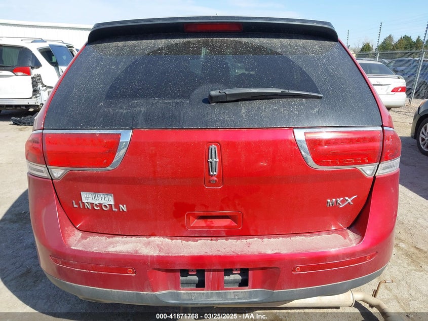 2012 LINCOLN MKX VIN: 2LMDJ6JK3CBL06887