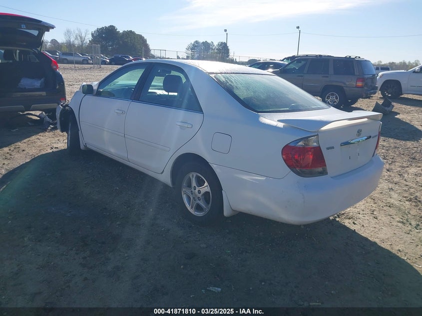 2006 TOYOTA CAMRY VIN: 4T1BE32K26U651475