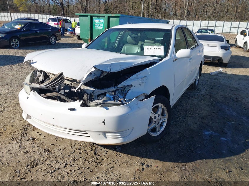 2006 TOYOTA CAMRY VIN: 4T1BE32K26U651475