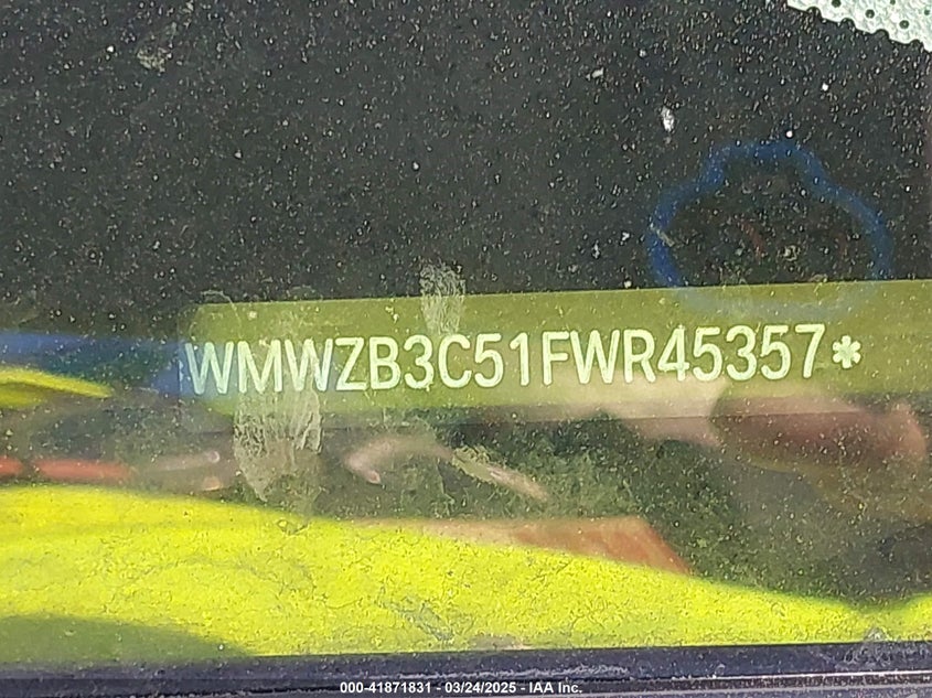 2015 MINI COUNTRYMAN COOPER - WMWZB3C51FWR45357