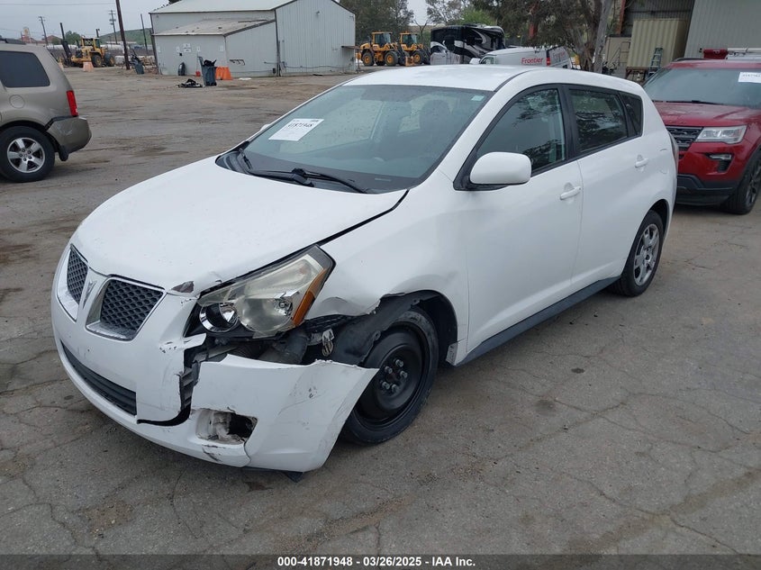2009 PONTIAC VIBE VIN: 5Y2SP670X9Z421262