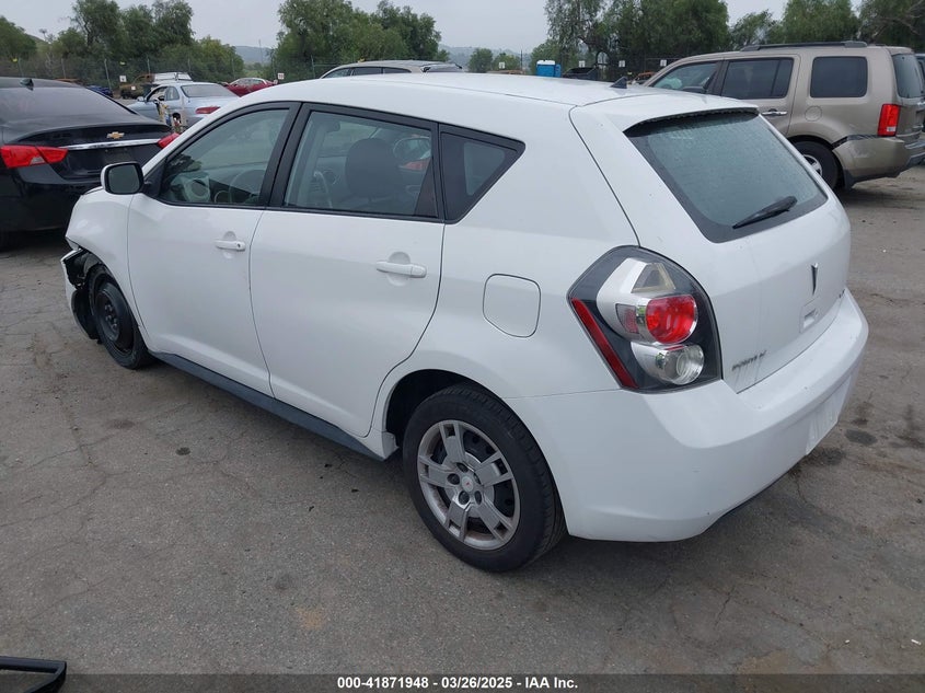 2009 PONTIAC VIBE VIN: 5Y2SP670X9Z421262