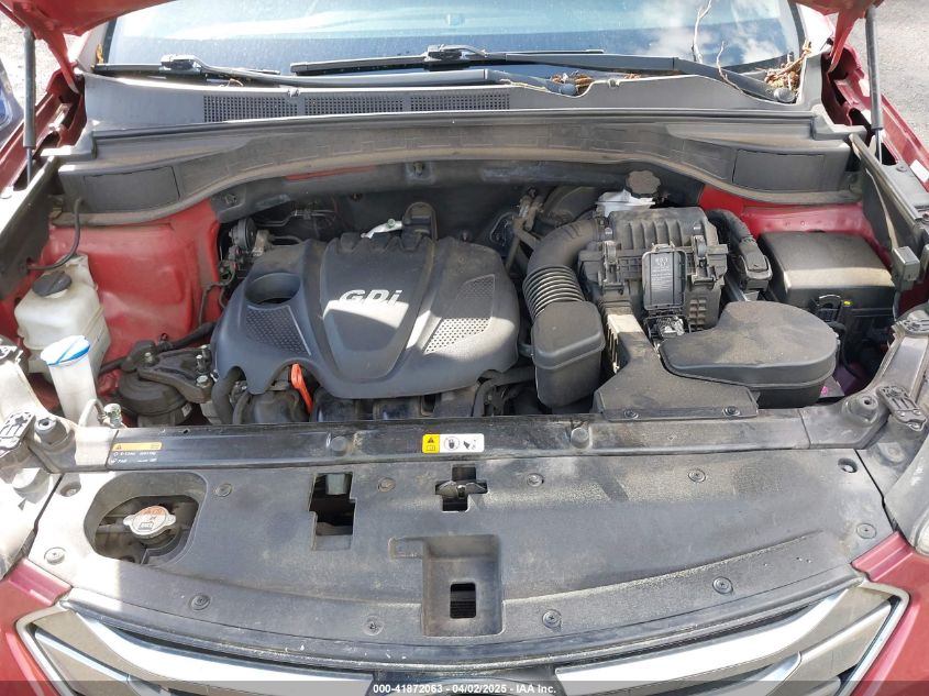 2016 Hyundai Santa Fe Sport 2.4L VIN: 5XYZT3LB4GG321878 Lot: 41872063