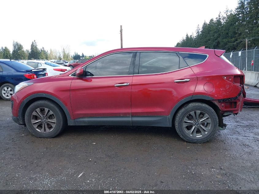 2016 Hyundai Santa Fe Sport 2.4L VIN: 5XYZT3LB4GG321878 Lot: 41872063