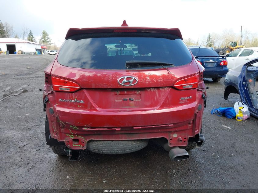 2016 Hyundai Santa Fe Sport 2.4L VIN: 5XYZT3LB4GG321878 Lot: 41872063