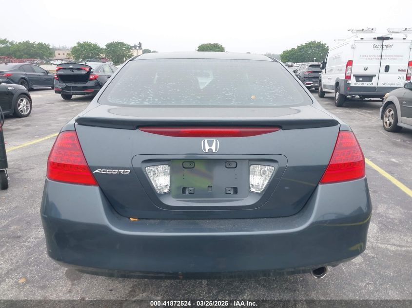 2007 Honda Accord 2.4 Se VIN: 1HGCM56307A171241 Lot: 41872524