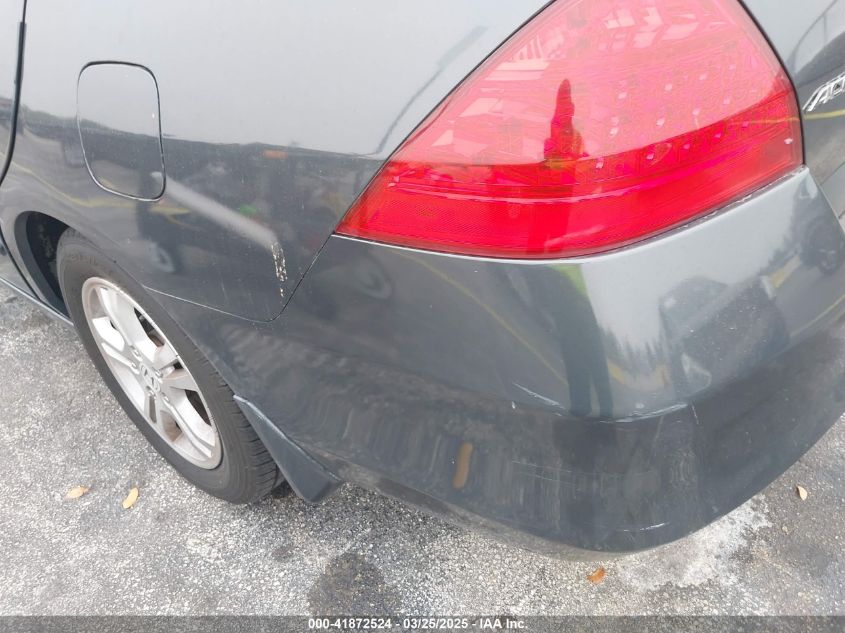 2007 Honda Accord 2.4 Se VIN: 1HGCM56307A171241 Lot: 41872524