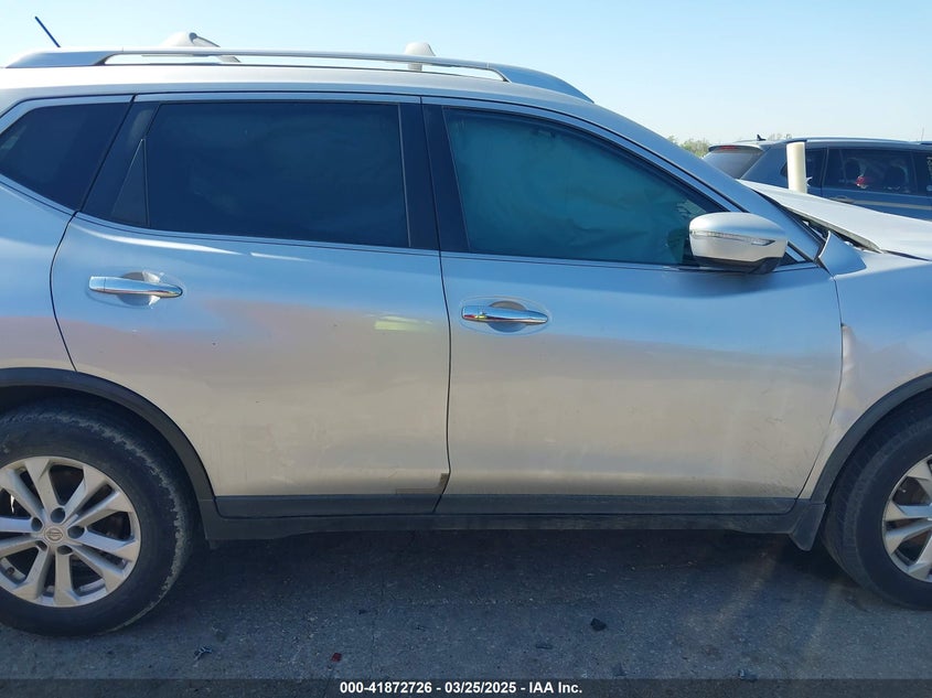 2015 NISSAN ROGUE SV - KNMAT2MT1FP554241