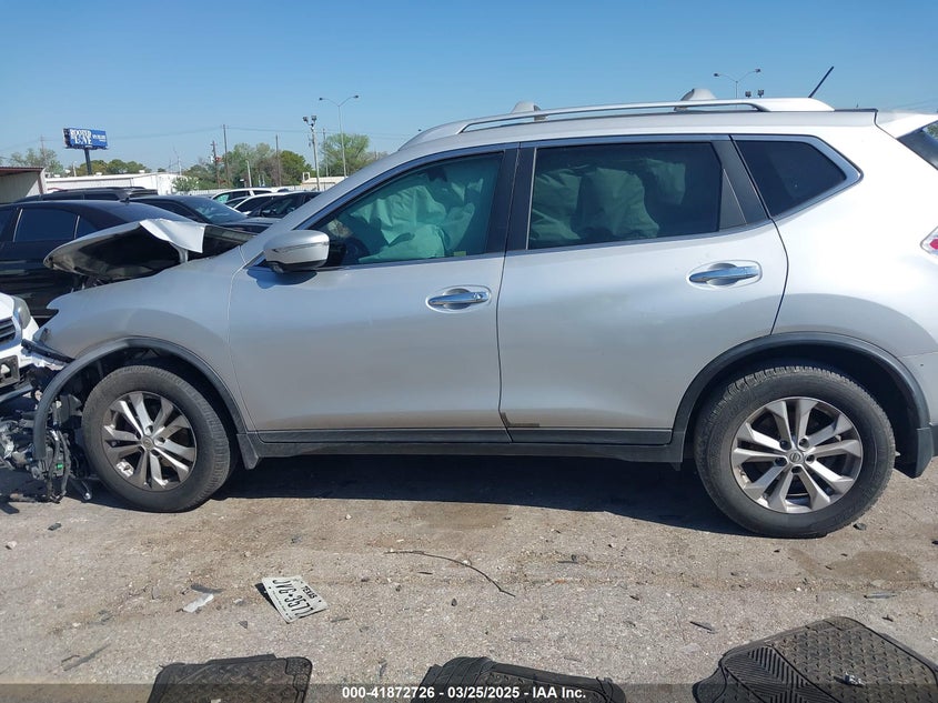 2015 NISSAN ROGUE SV - KNMAT2MT1FP554241