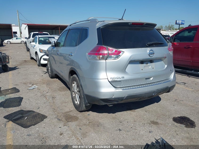 2015 NISSAN ROGUE SV - KNMAT2MT1FP554241