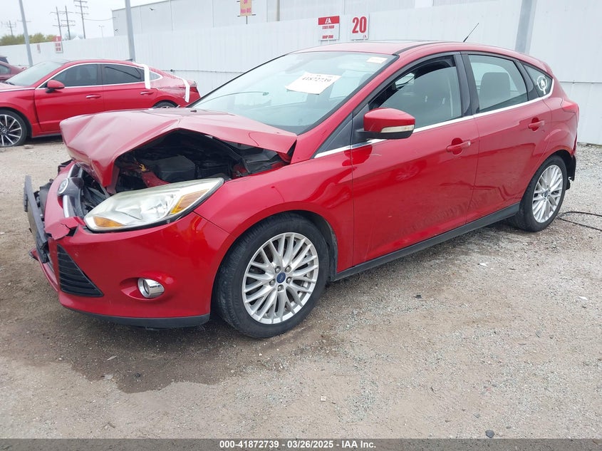 2012 FORD FOCUS VIN: 1FAHP3M22CL442847