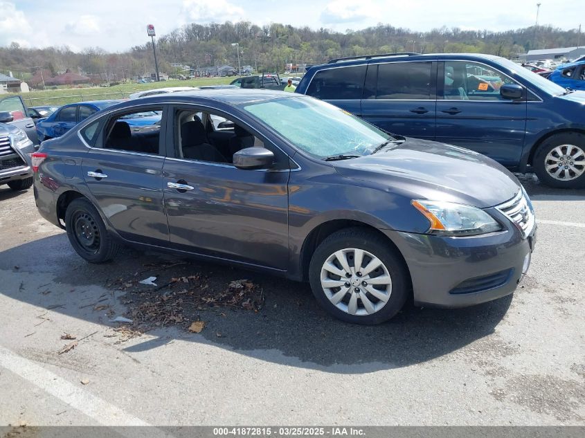 2015 Nissan Sentra Sv VIN: 3N1AB7AP1FY352850 Lot: 41872815