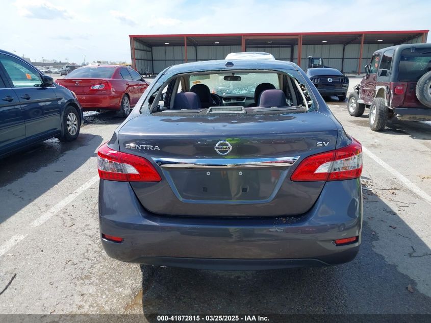 2015 Nissan Sentra Sv VIN: 3N1AB7AP1FY352850 Lot: 41872815