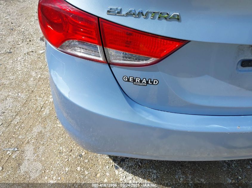 2012 Hyundai Elantra Limited (Ulsan Plant) VIN: KMHDH4AE3CU480135 Lot: 41872856