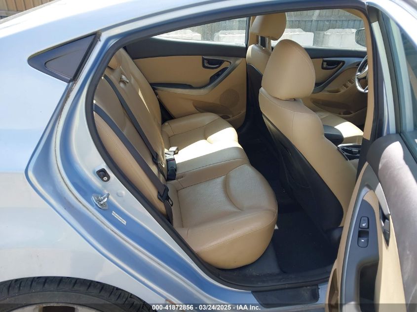 2012 Hyundai Elantra Limited (Ulsan Plant) VIN: KMHDH4AE3CU480135 Lot: 41872856