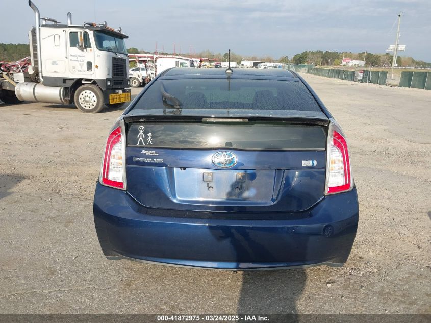 2015 Toyota Prius Four VIN: JTDKN3DU8F0396910 Lot: 41872975