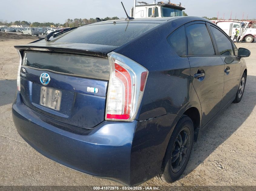 2015 Toyota Prius Four VIN: JTDKN3DU8F0396910 Lot: 41872975