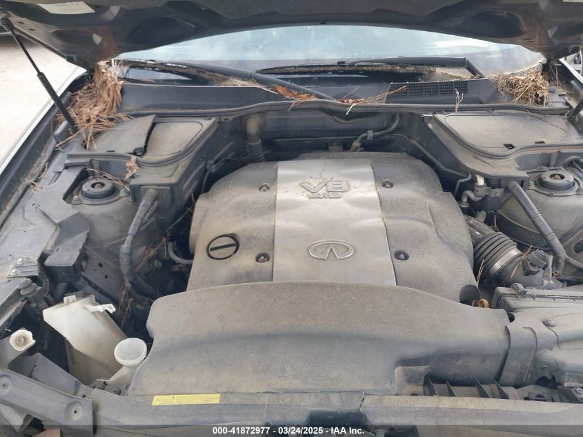 2004 Infiniti Fx45 VIN: JNRBS08W94X401636 Lot: 41872977