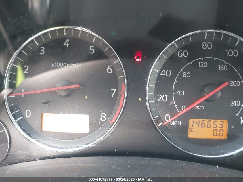 2004 Infiniti Fx45 VIN: JNRBS08W94X401636 Lot: 41872977