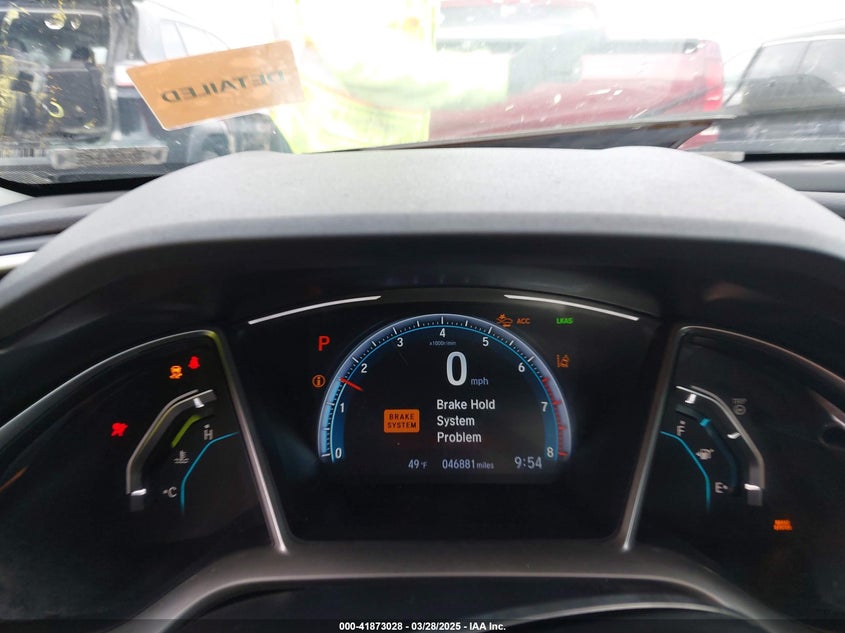 2021 HONDA CIVIC EX - 2HGFC1F34MH704651