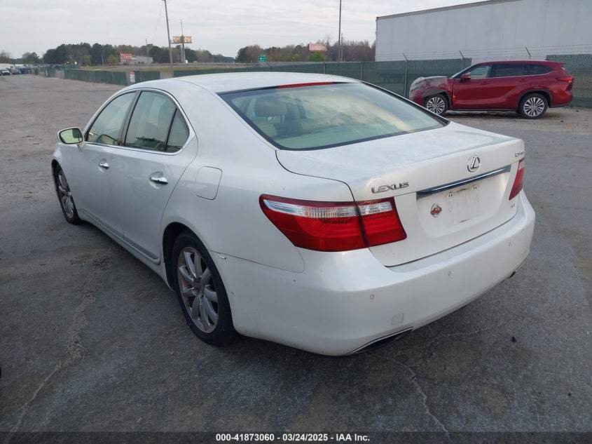 2009 LEXUS LS 460 VIN: JTHCL46F095002661