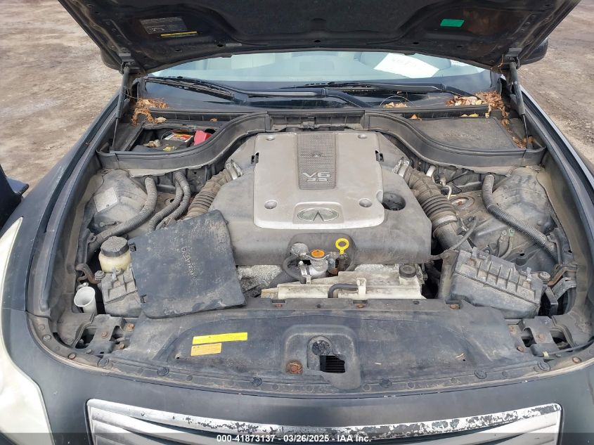 2007 Infiniti G35X VIN: JNKBV61F87M820361 Lot: 41873137