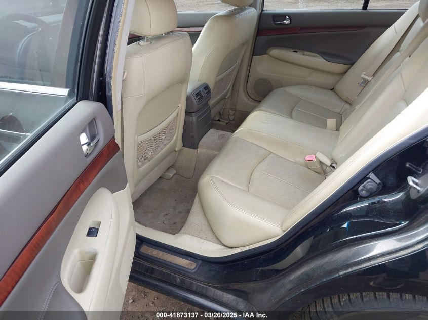 2007 Infiniti G35X VIN: JNKBV61F87M820361 Lot: 41873137