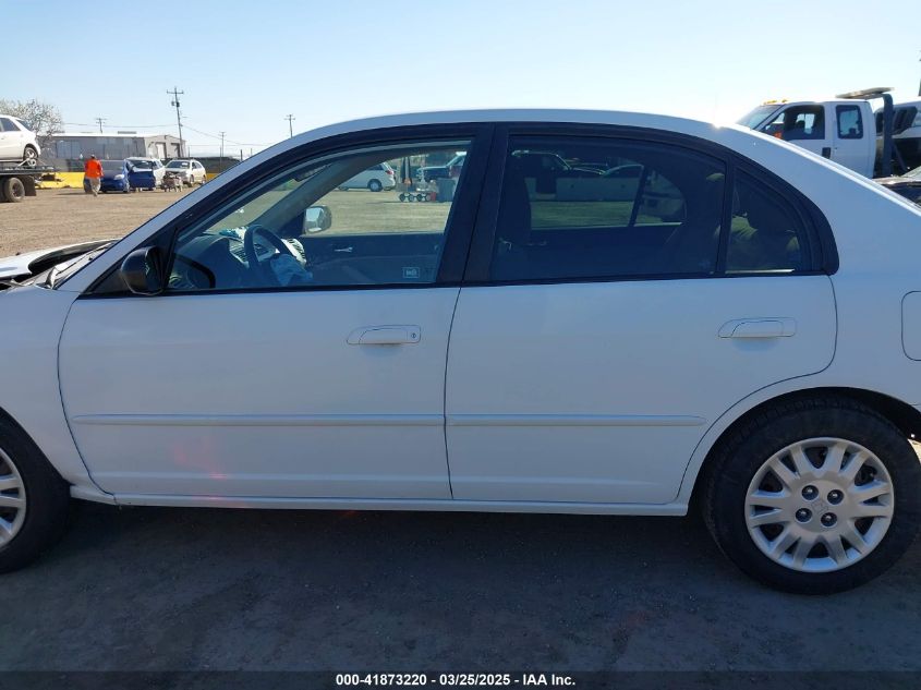 2005 Honda Civic Lx VIN: 2HGES16545H523356 Lot: 41873220