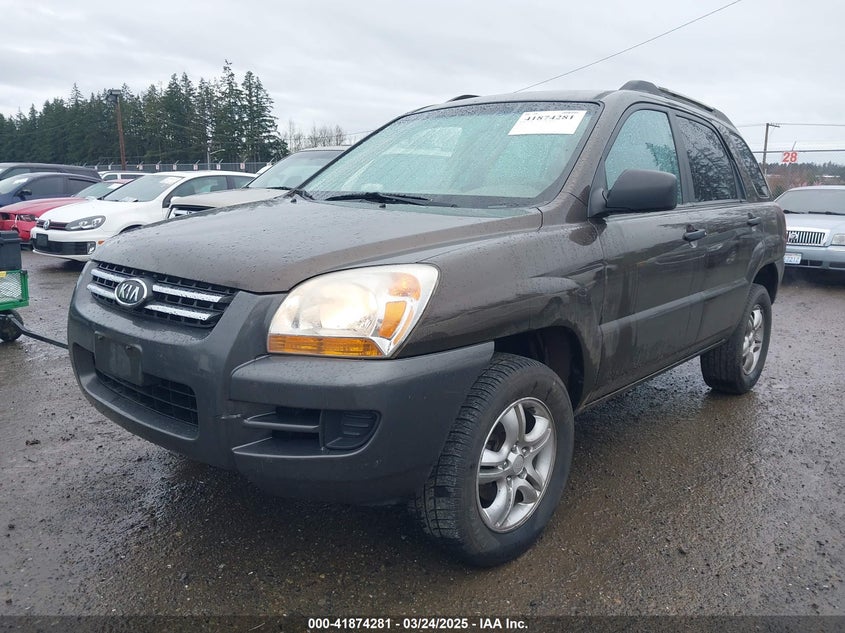2007 KIA SPORTAGE VIN: KNDJF723977367886