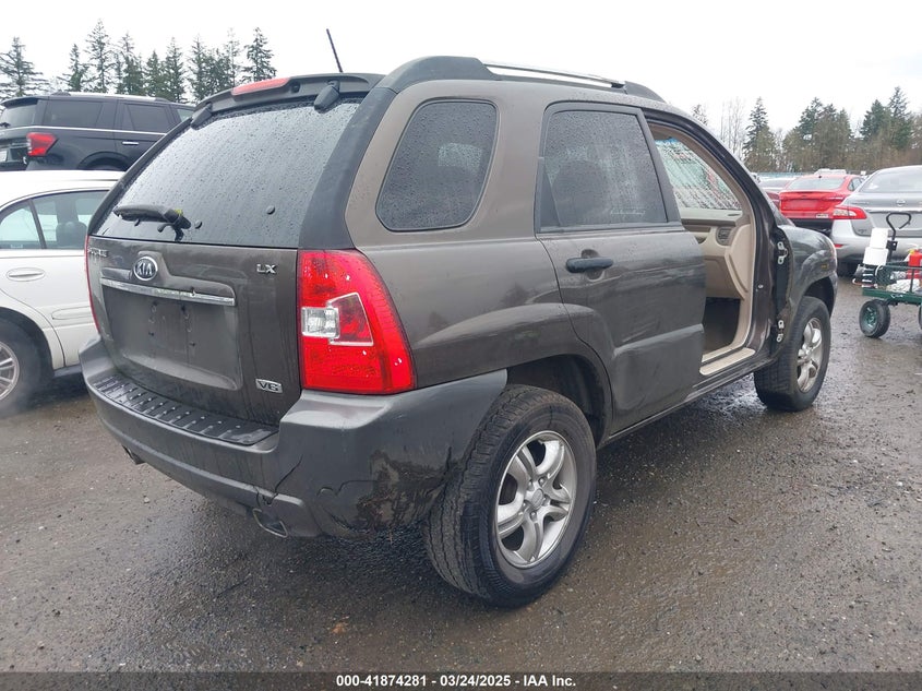 2007 KIA SPORTAGE VIN: KNDJF723977367886