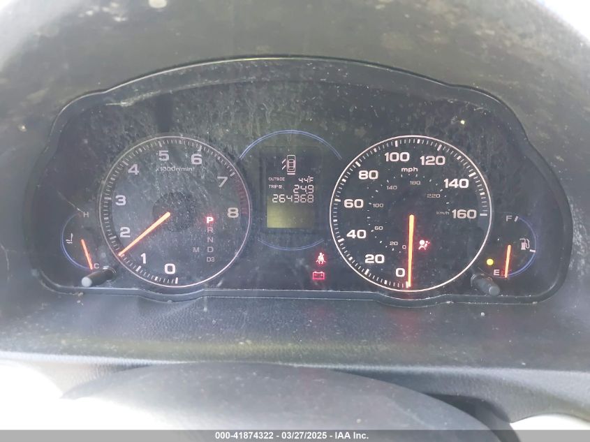 2004 Acura Tsx VIN: JH4CL96834C040601 Lot: 41874322