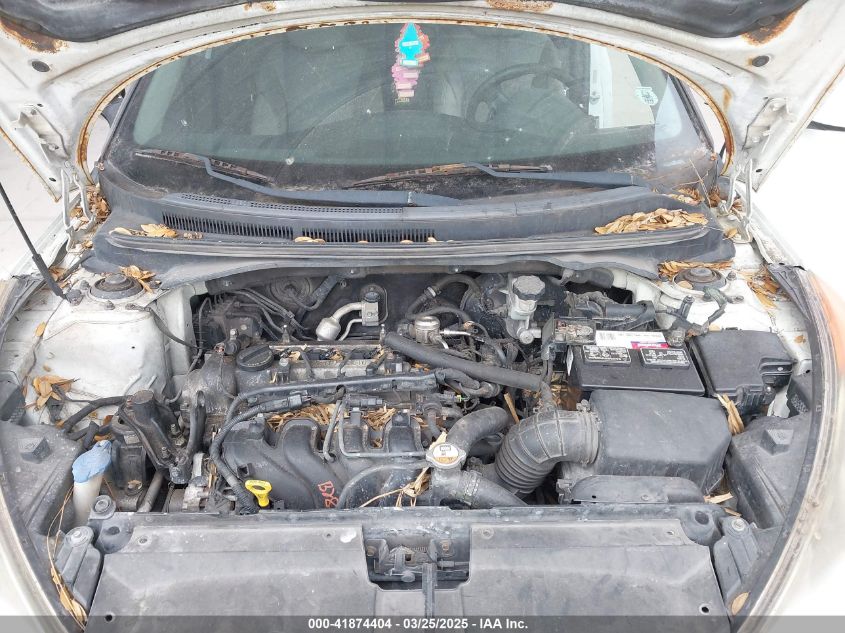 2013 Hyundai Veloster Base W/Gray VIN: KMHTC6AD8DU095992 Lot: 41874404