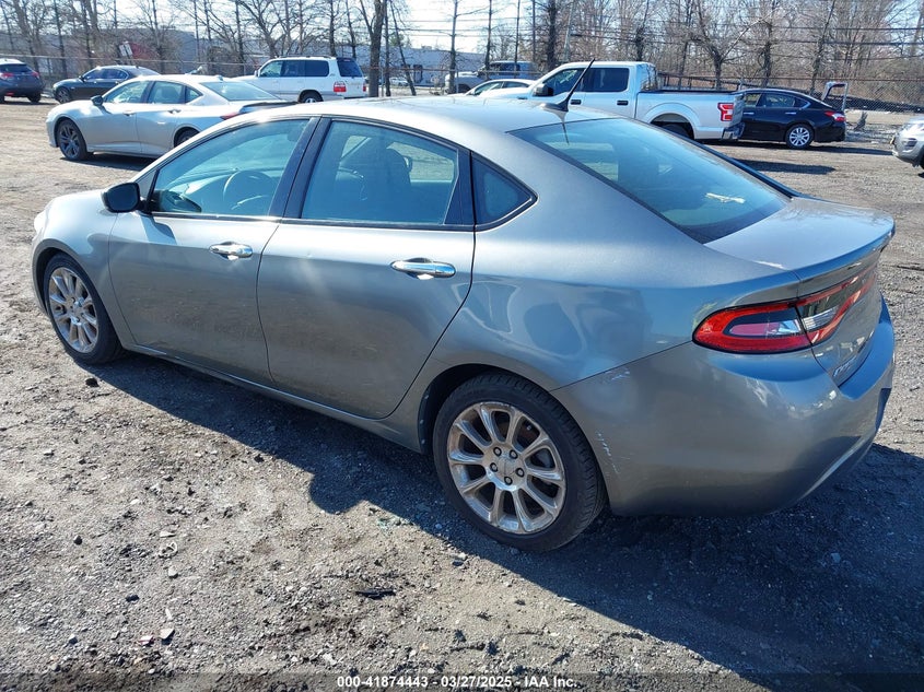 2013 DODGE DART VIN: 1C3CDFCA4DD716153