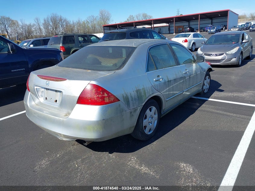 2007 HONDA ACCORD VIN: 1HGCM56447A012862