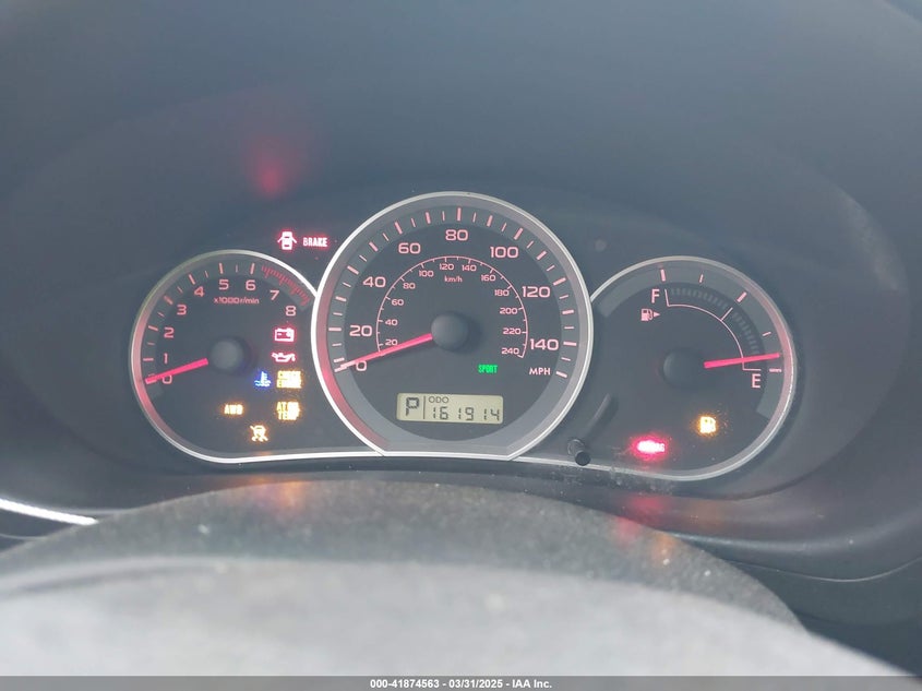 2010 SUBARU IMPREZA VIN: JF1GE6B61AH507812