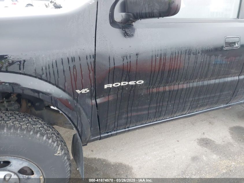 1998 Isuzu Rodeo Ls/S VIN: 4S2CM58W6W4336183 Lot: 41874570