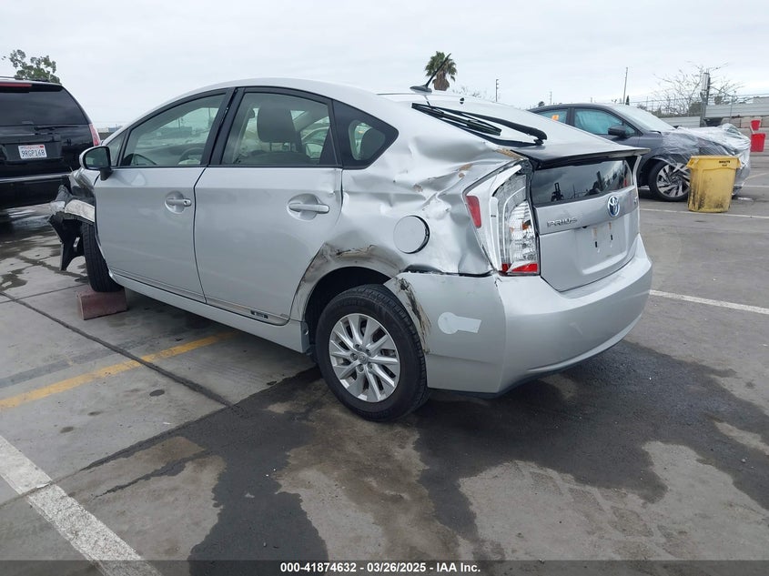 2012 TOYOTA PRIUS PLUG-IN VIN: JTDKN3DP3C3012519
