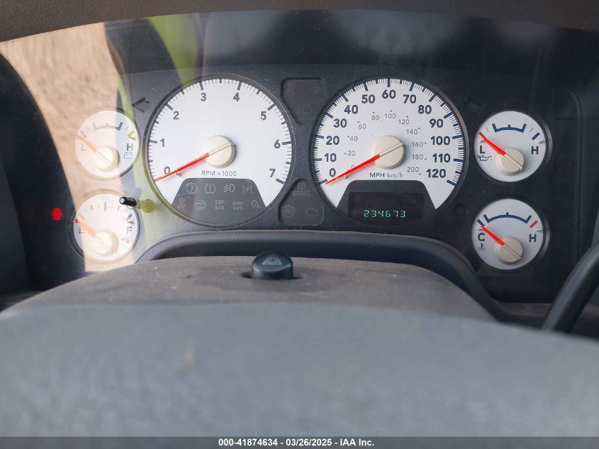 2006 Dodge Ram 1500 Slt VIN: 3D7KR19D46G219614 Lot: 41874634