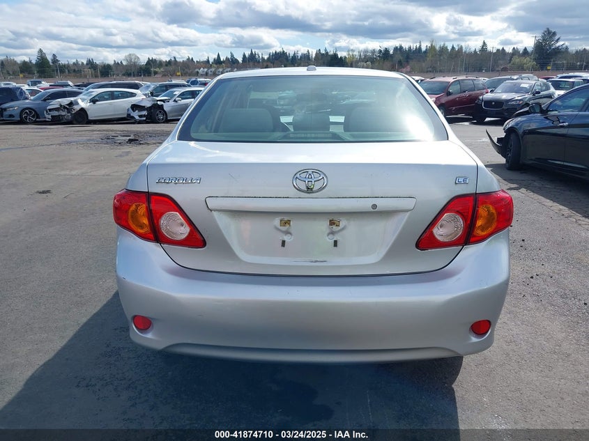 2009 TOYOTA COROLLA VIN: JTDBL40E59J051651
