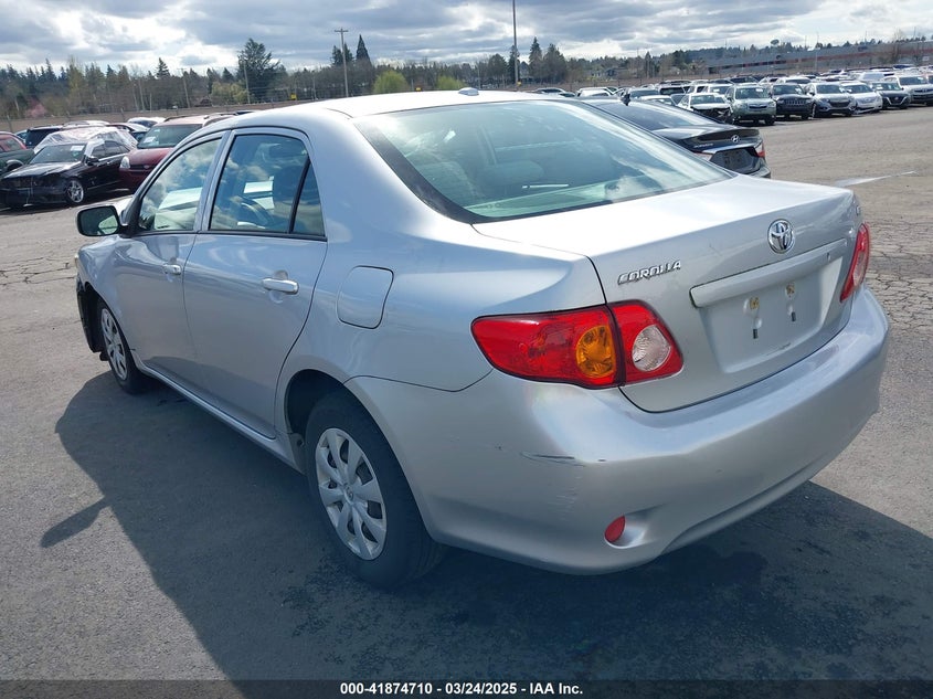 2009 TOYOTA COROLLA VIN: JTDBL40E59J051651